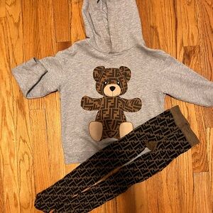 Fendi Kids Oversized Sweater